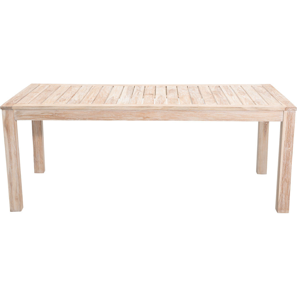 West Bay Dining Table White Wash