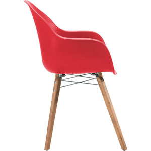Timothy Dining Chair Red (Set of 4)