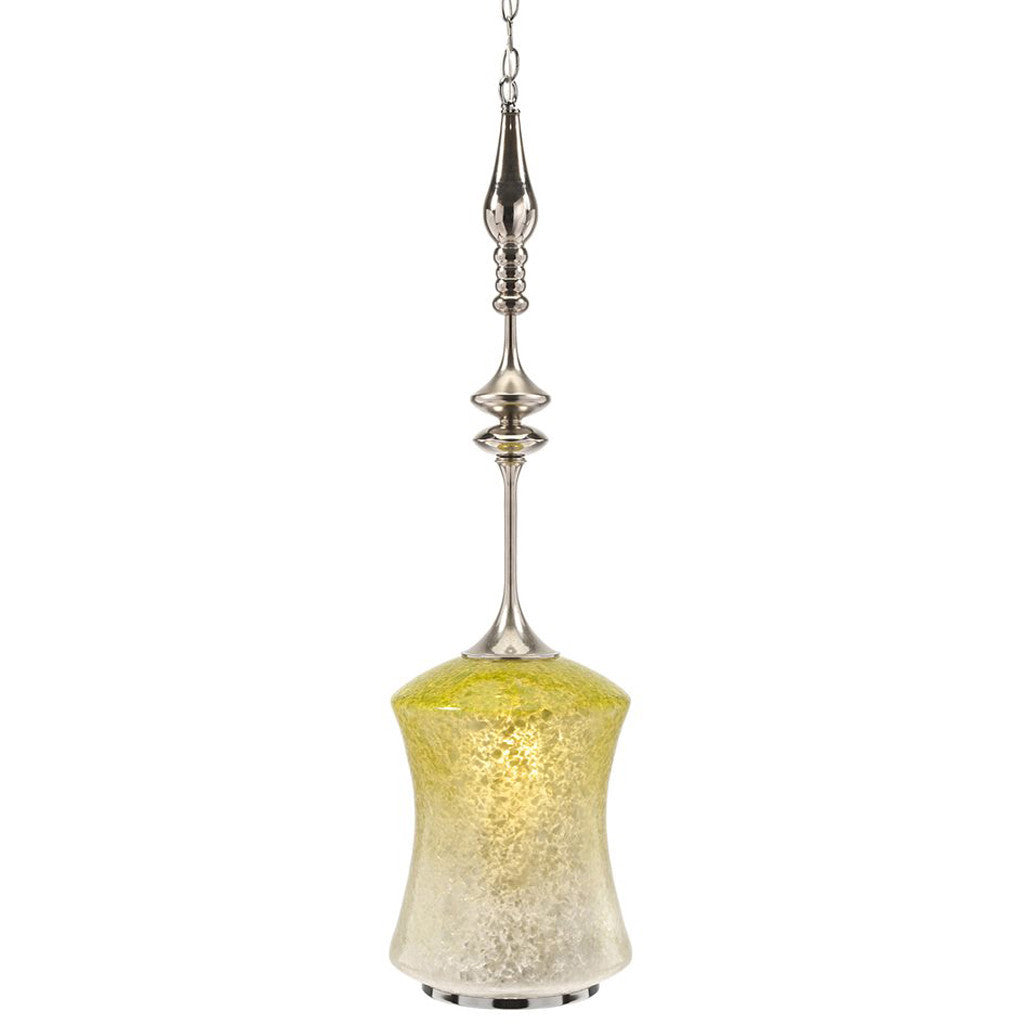 Sussex Green Capiz Shell Pendant