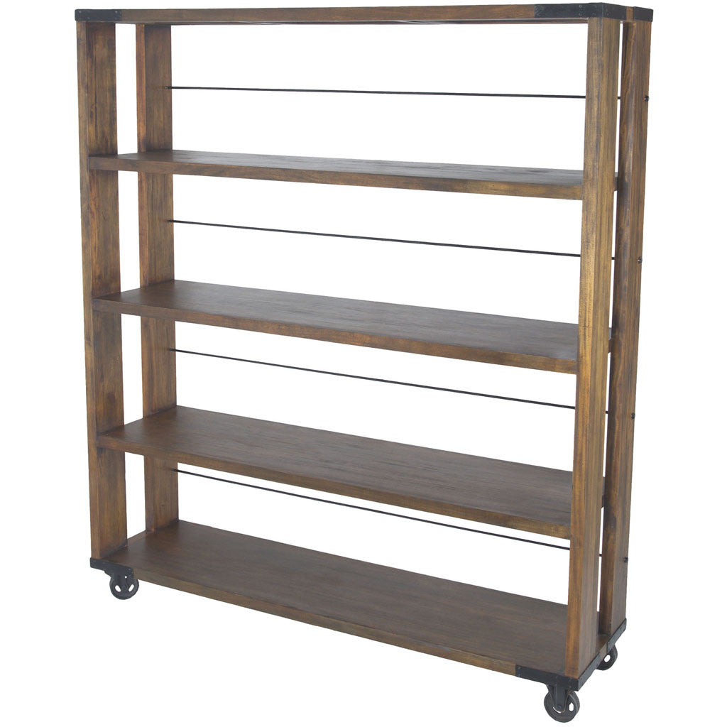 Parth Farmhouse Shelving Unit Large