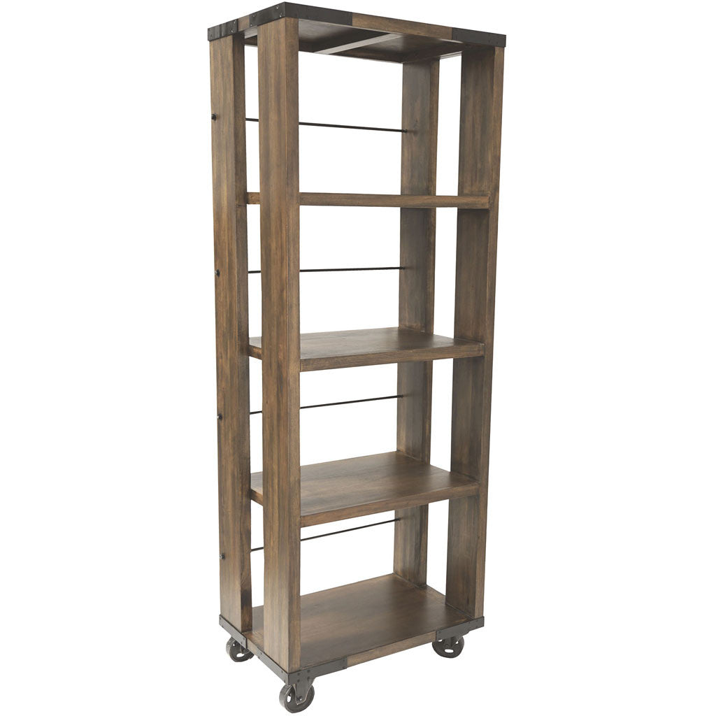 Parth Farmhouse Shelving Unit Small