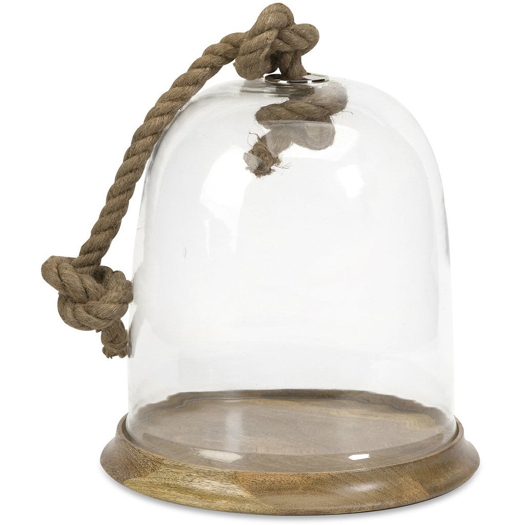 Nelson Large Cloche w/ Rope