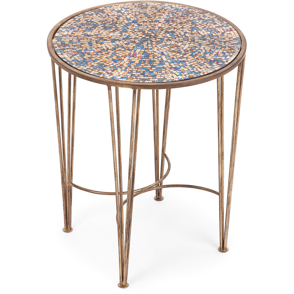 Caldwell Mosaic Accent Table