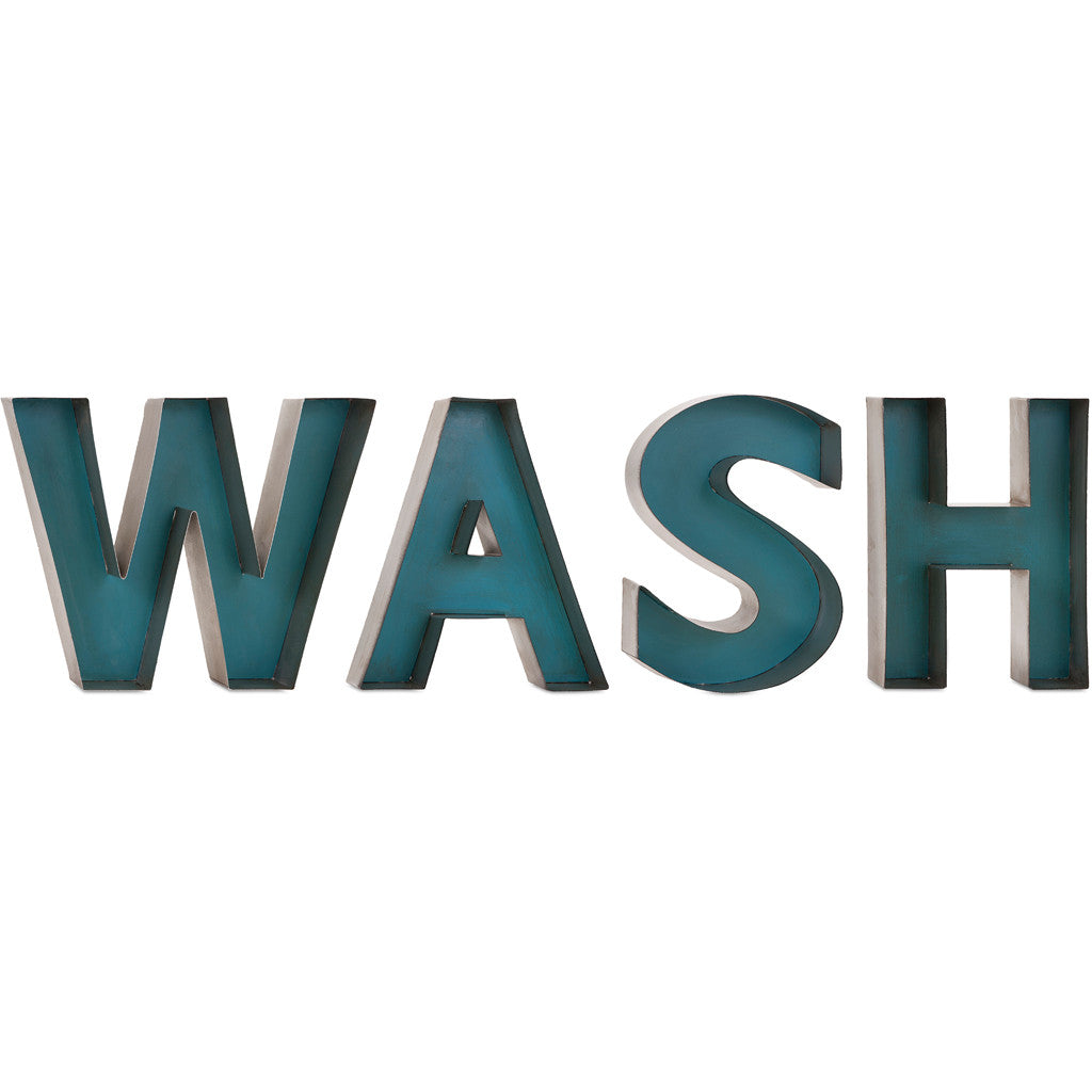 Wash Metal Wall Decor