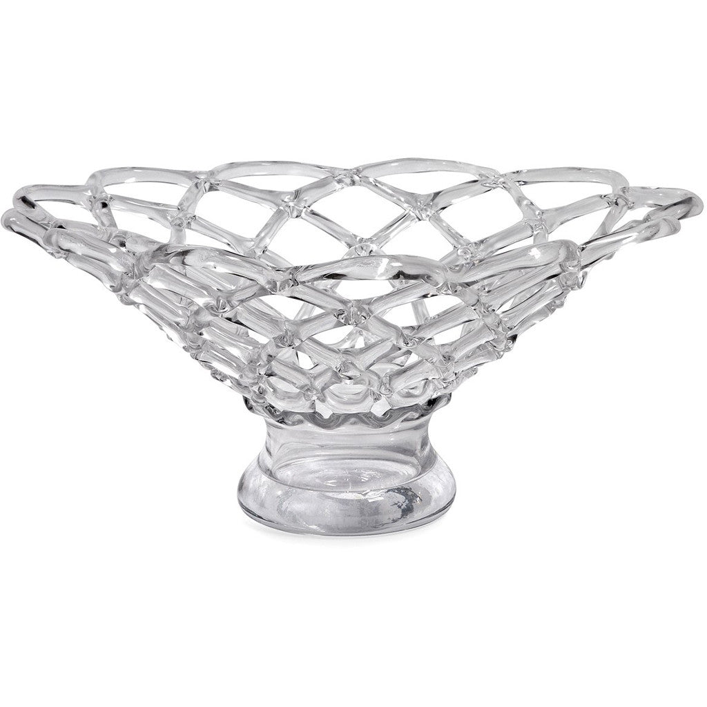 Large Glass Web Bowl