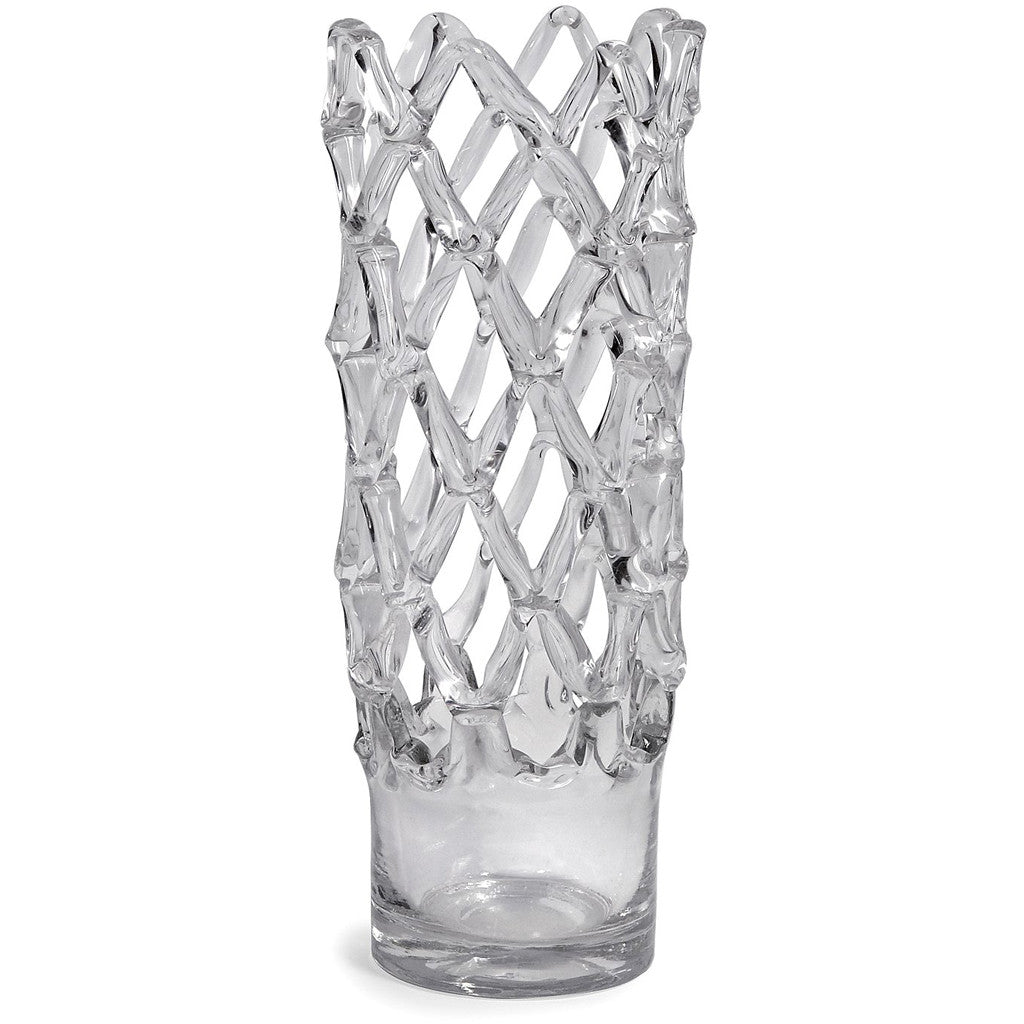Glass Pillar Candle Holder