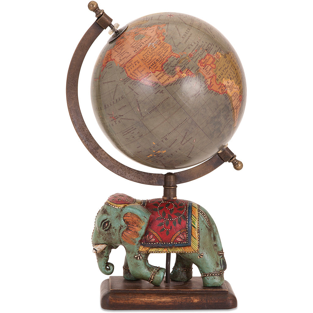 Dacey Large Elephant Globe