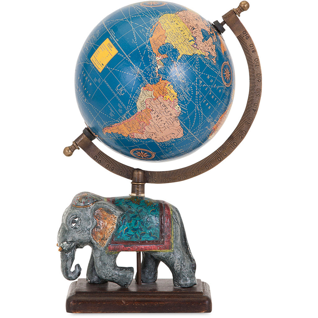 Dacey Small Elephant Globe
