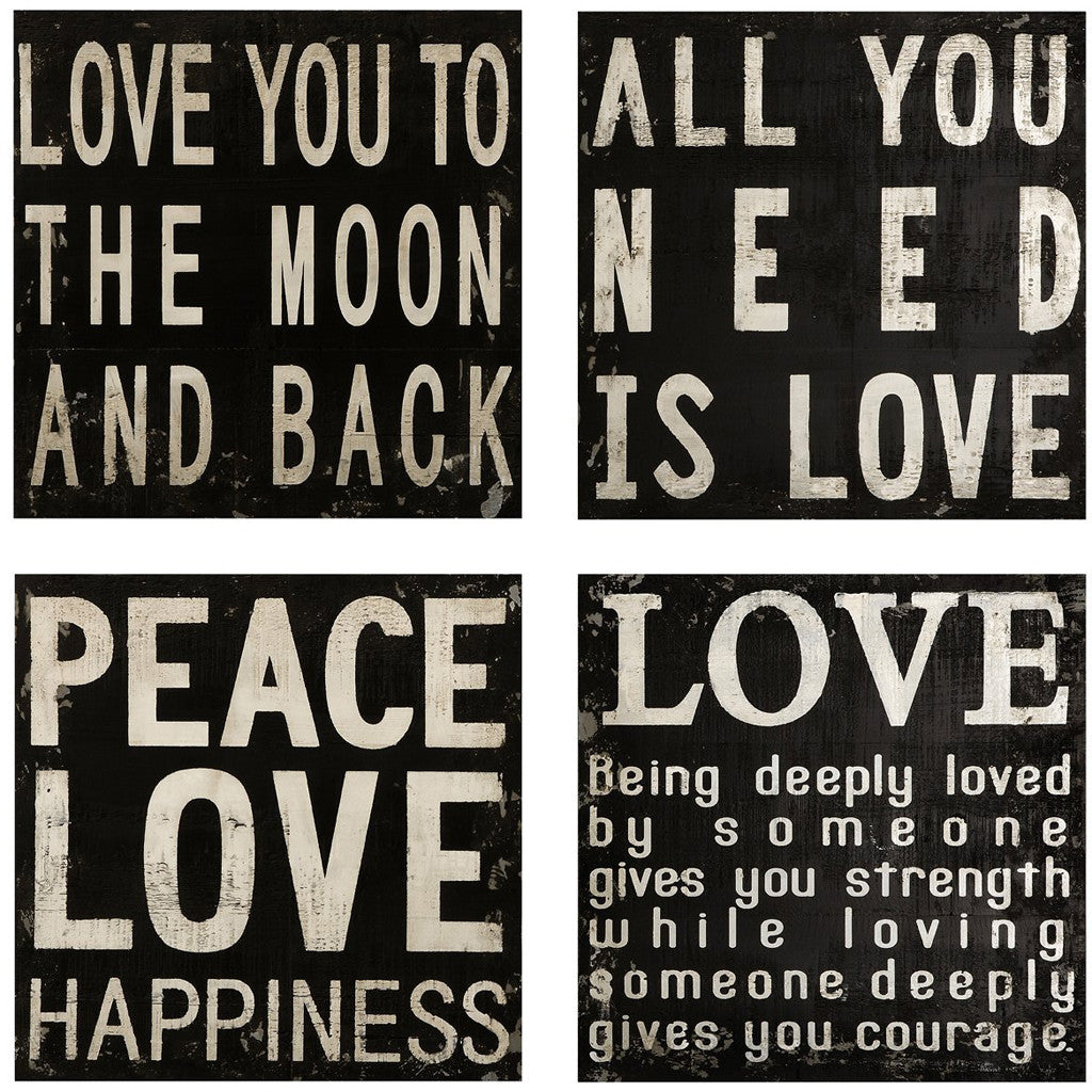 Charlotte Black and White Wall Quotes