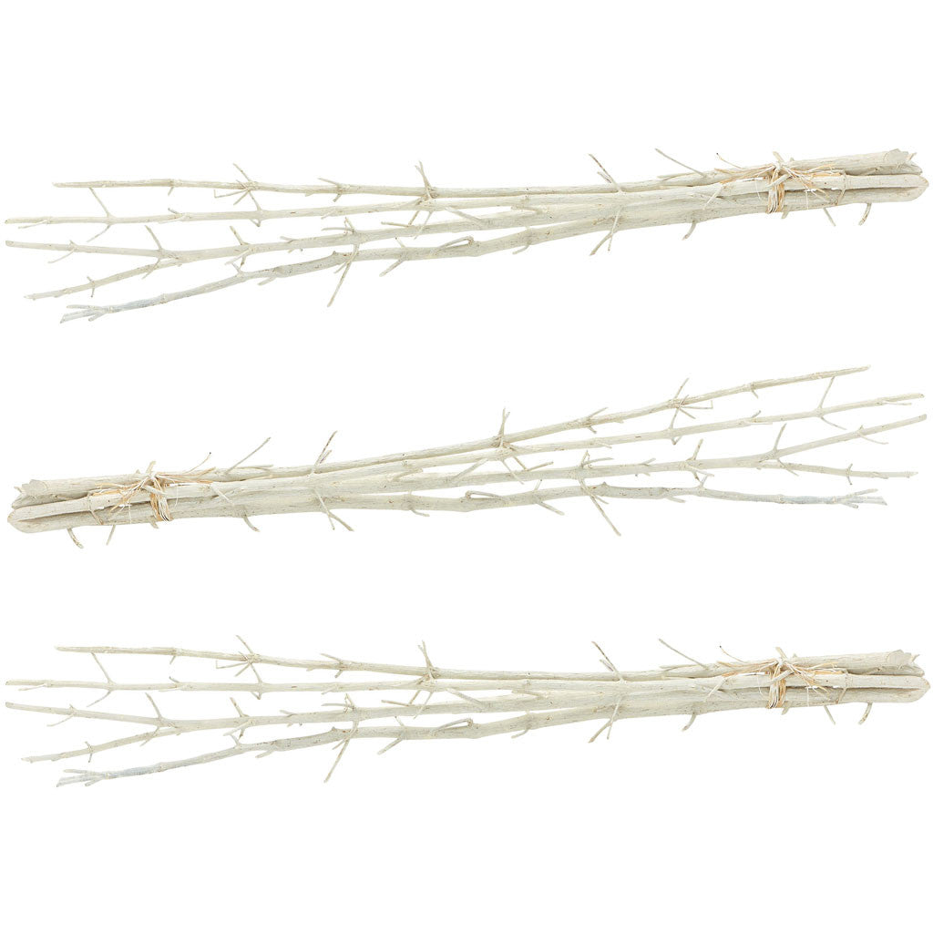 White Mulberry Stick Bunch (Set of 3)