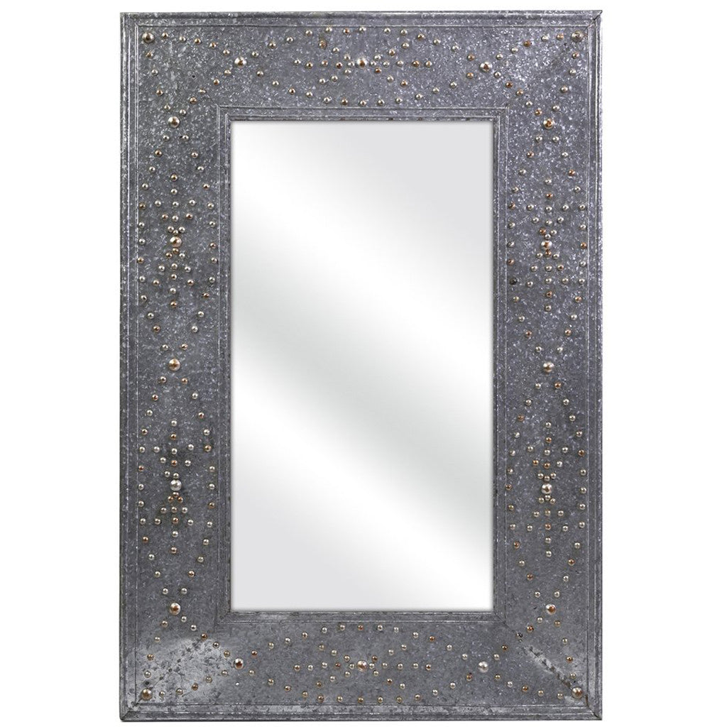 Gulf Galvanized Mirror