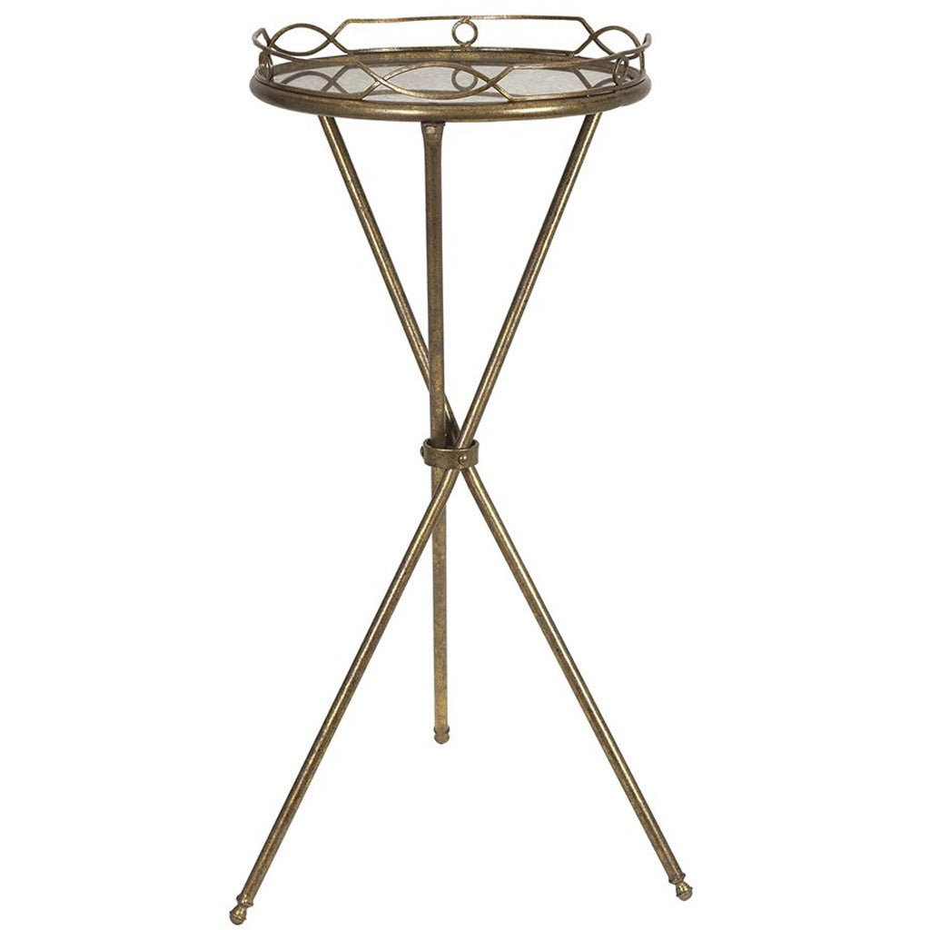 Amite Round Tray Table