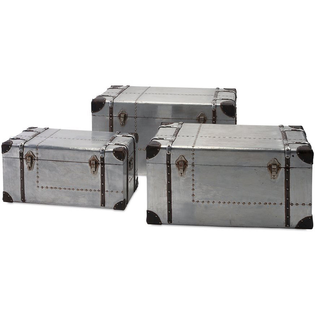 Brantley Aluminum Trunks (Set of 3)