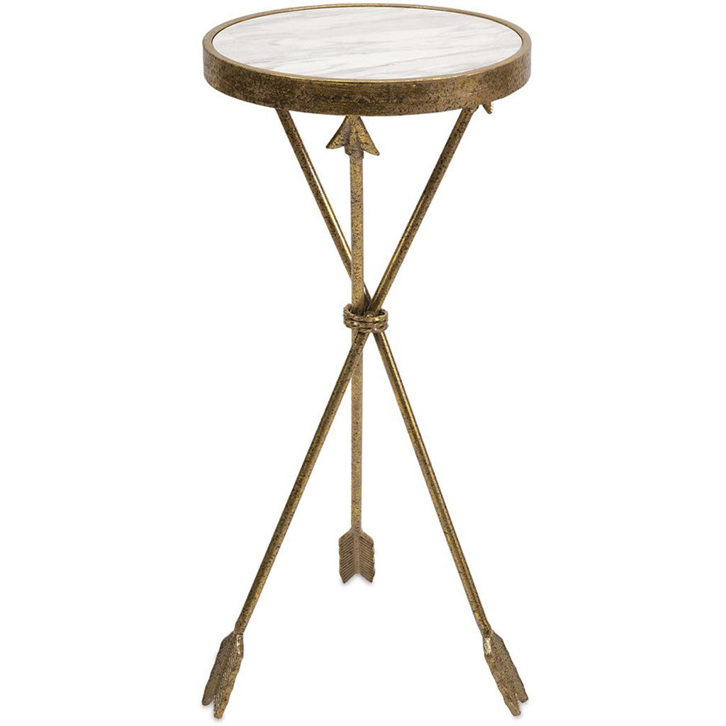 Arrow Marble Top Table