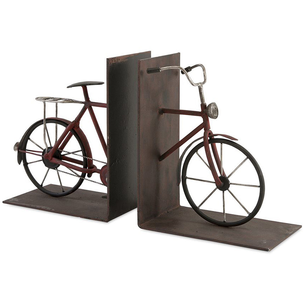 Rush Bicycle Book Ends (Set of 2)