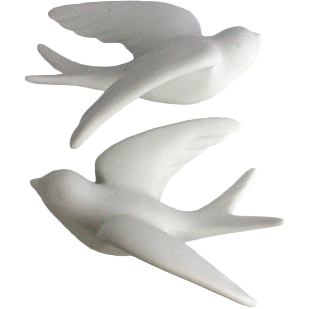 Ceramic Sparrows Small (Set of 2) - Froy.com