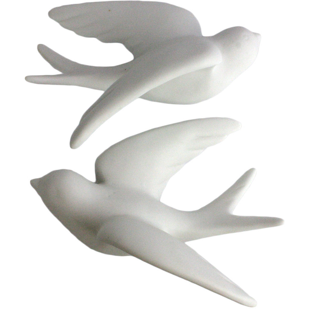 Ceramic Sparrows Small (Set of 2)