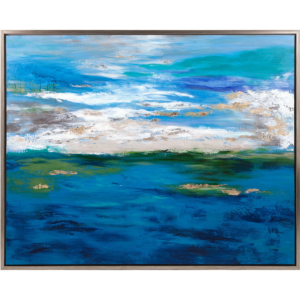 Circadian Framed Oil Painting