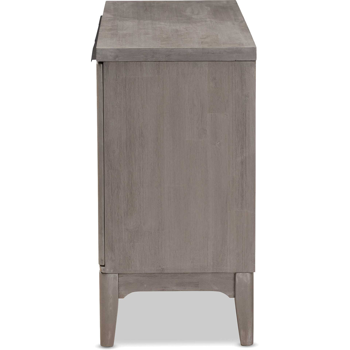 Naarah 3-Drawer Sideboard Platinum Gray