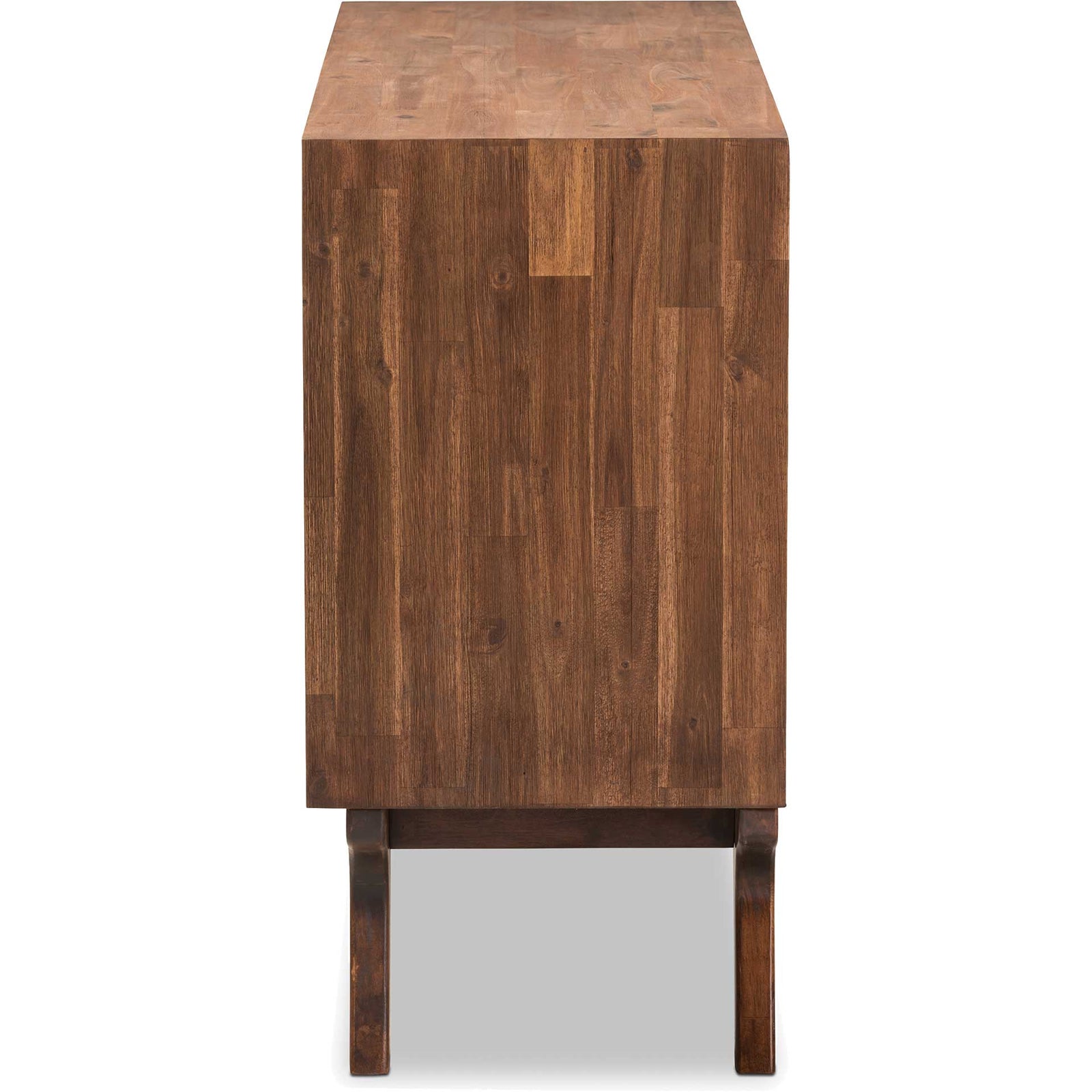 Siara 3-Drawer Sideboard Brown