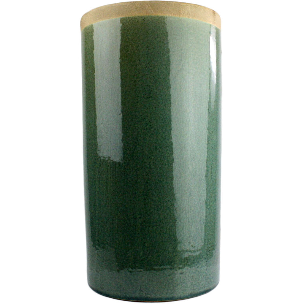 Merlin Large Cylinder Vase Teal