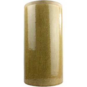 Merlin Large Cylinder Vase Yellow