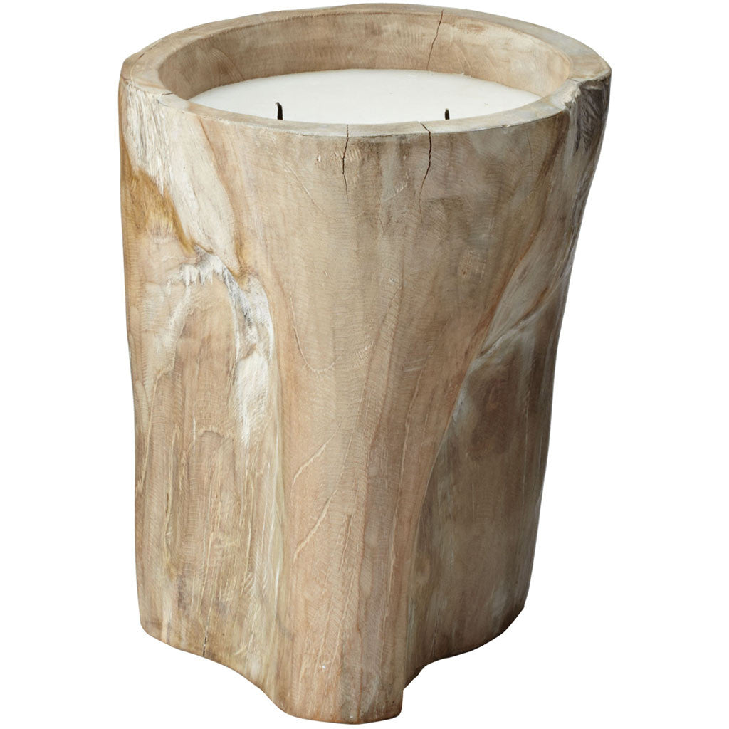 Claus Pepper Log Candle Tall