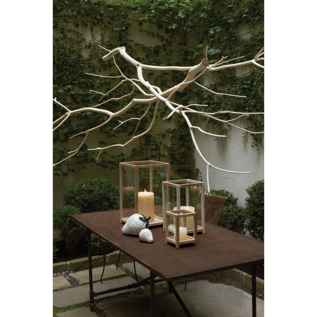 Pepper Wood Box Hurricanes (Set of 3)