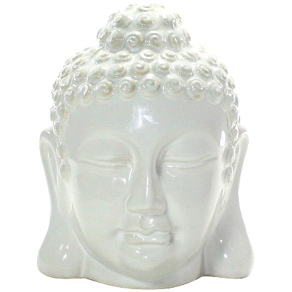 Ceramic Medium Buddha Head