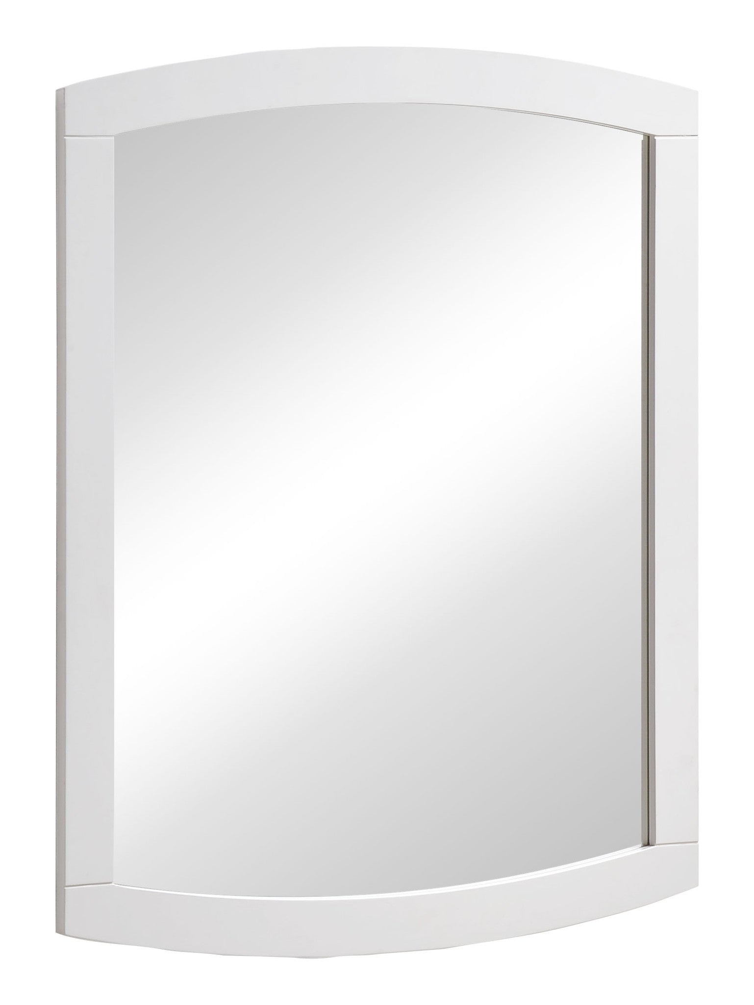 Seaton Mirror White