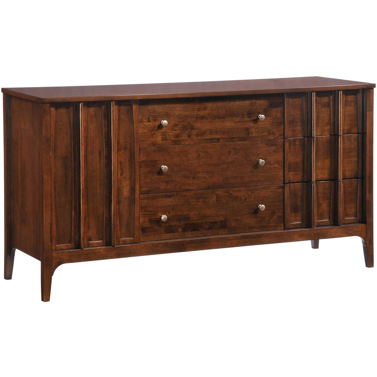 Portage Double Dresser Walnut