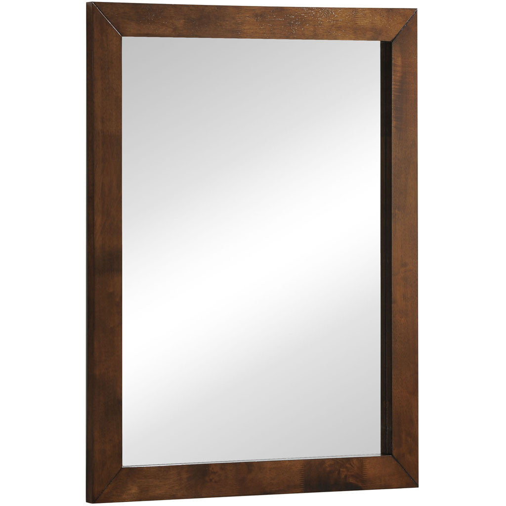 Lan Mirror Walnut