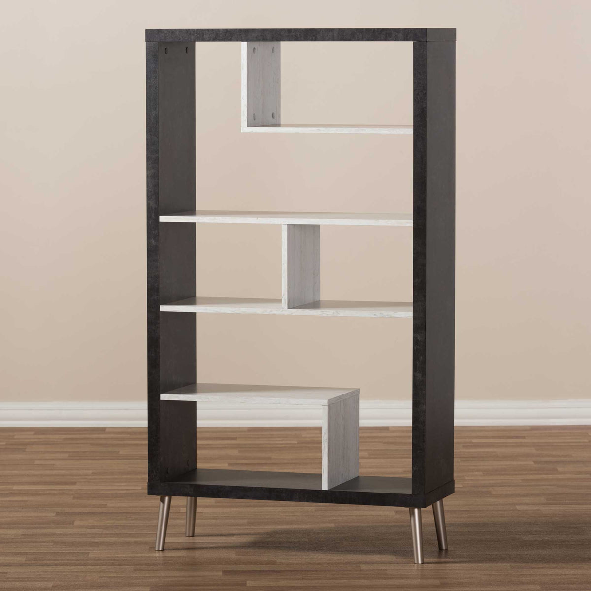 Athena Display Shelf Dark Gray/Light Gray