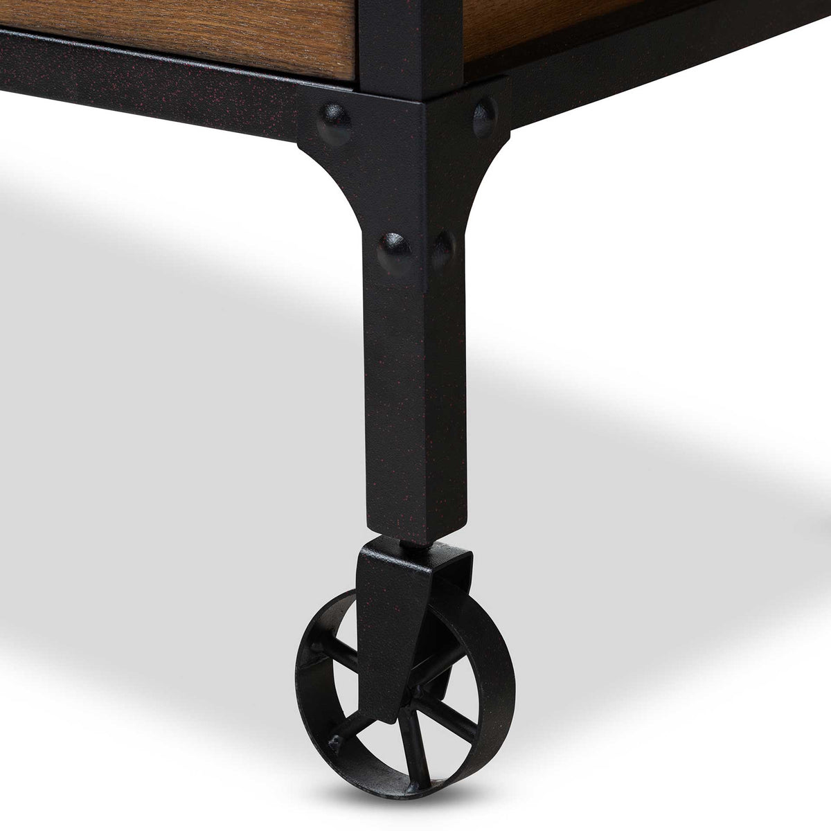 Alexandra Desk Dark Oak/Dark Bronze