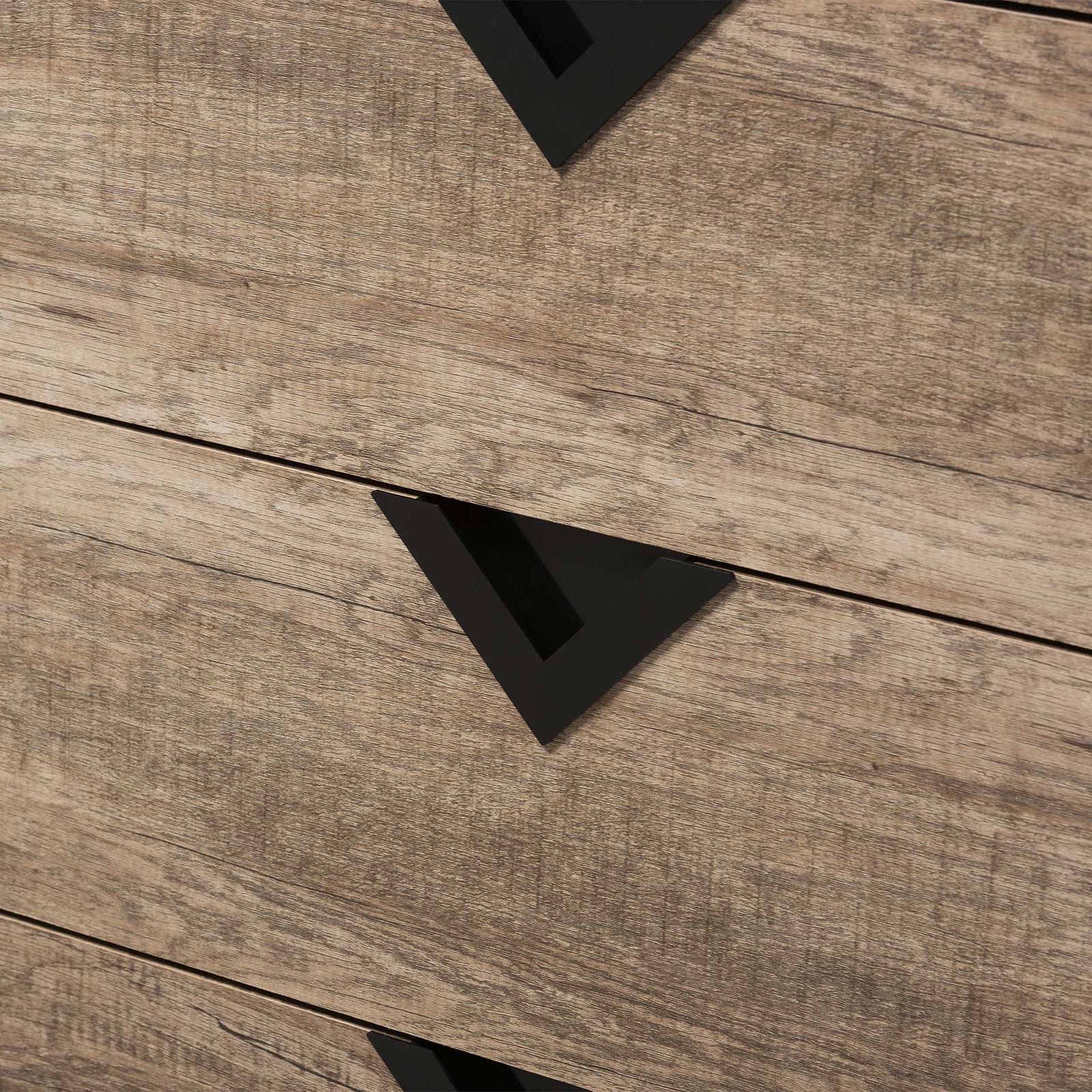 Waverly 5-Drawer Chest Light Brown