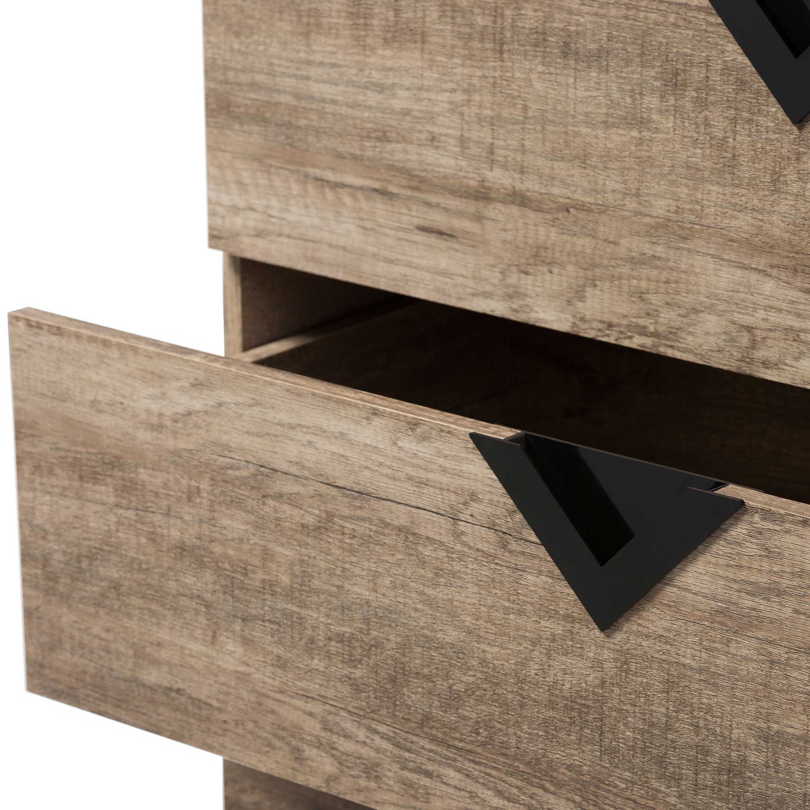 Waverly 5-Drawer Chest Light Brown