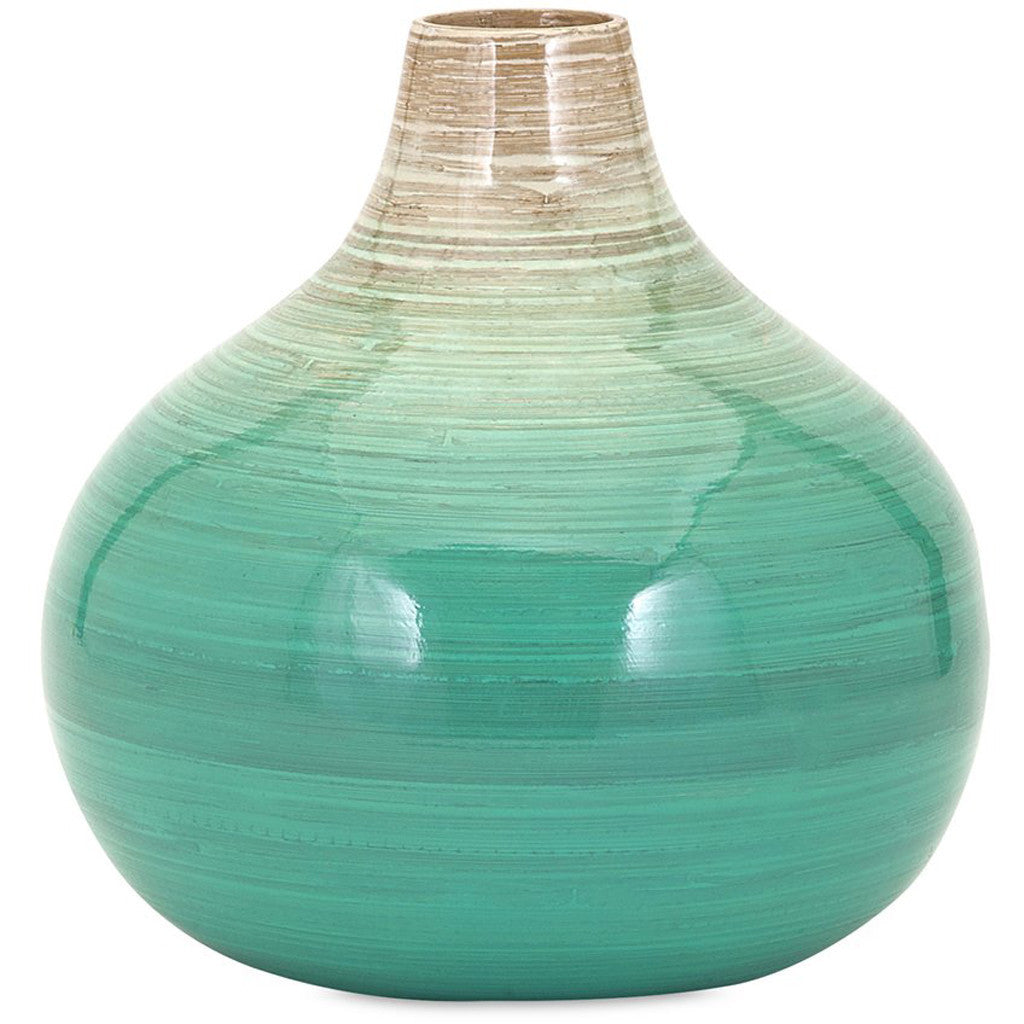 Duval Ombre Short Bamboo Vase