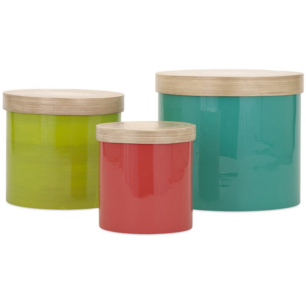 Jenkins Bamboo Tubs (Set of 3)