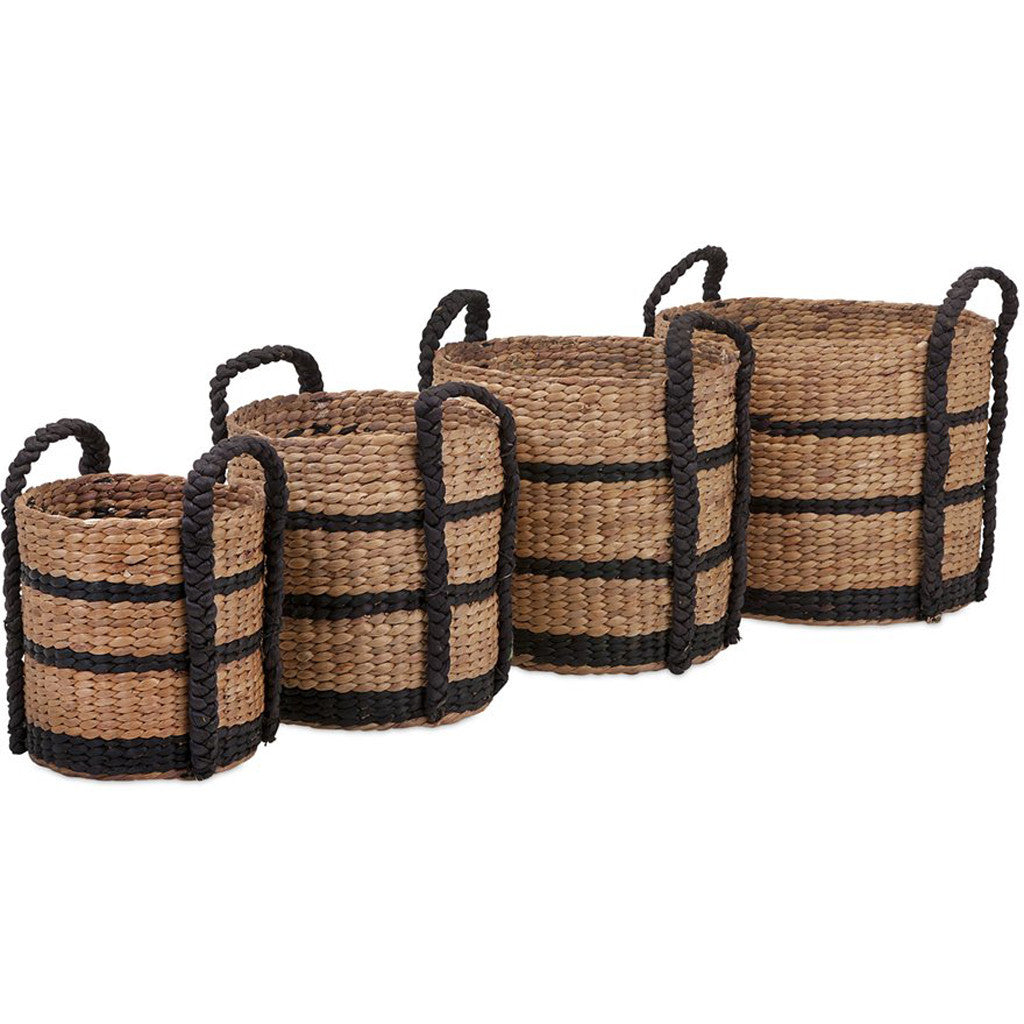Chaffee Natural Weave Baskets (Set of 4)