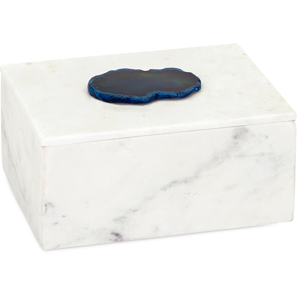 Packer Marble Box with Agate