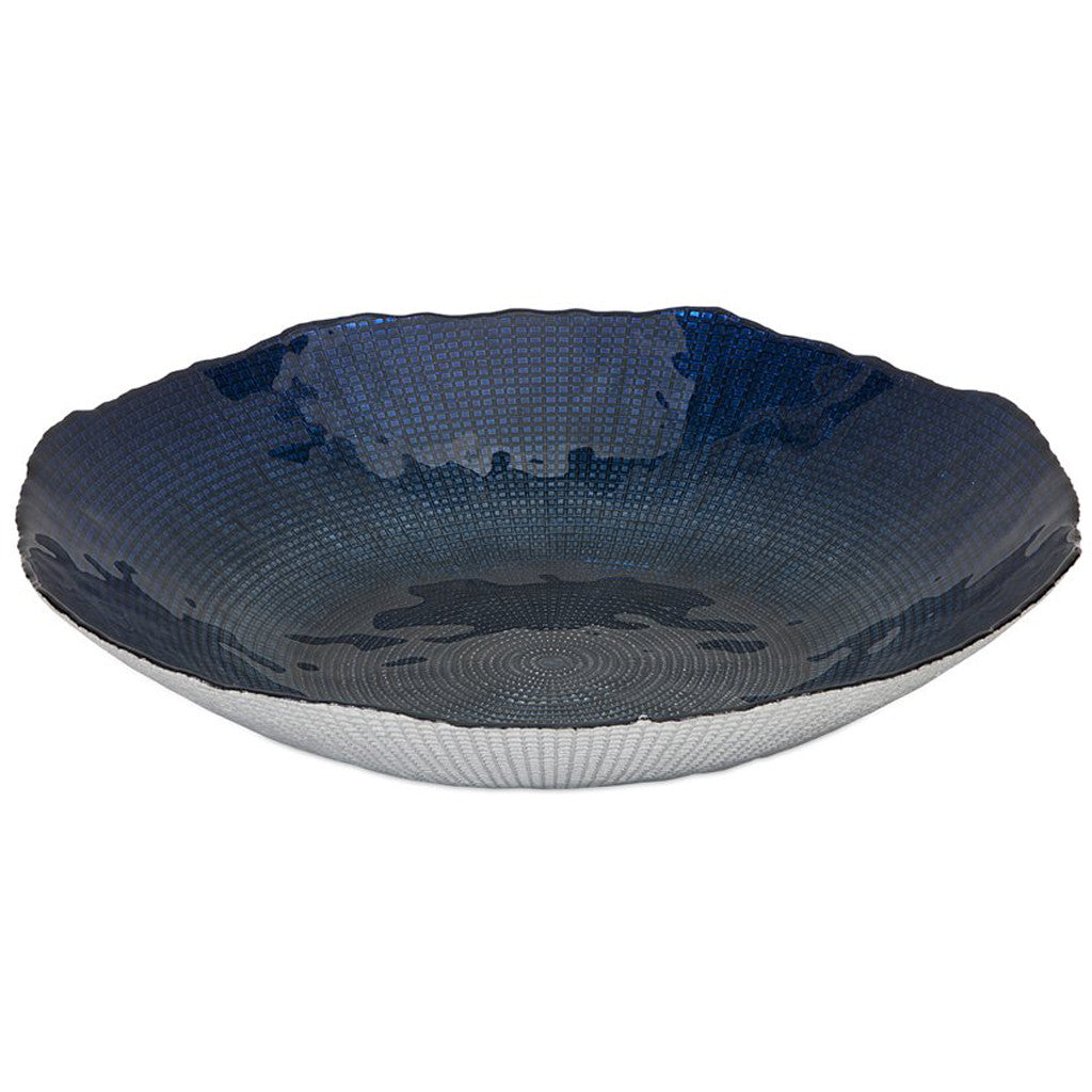 Indigo Glass Charger