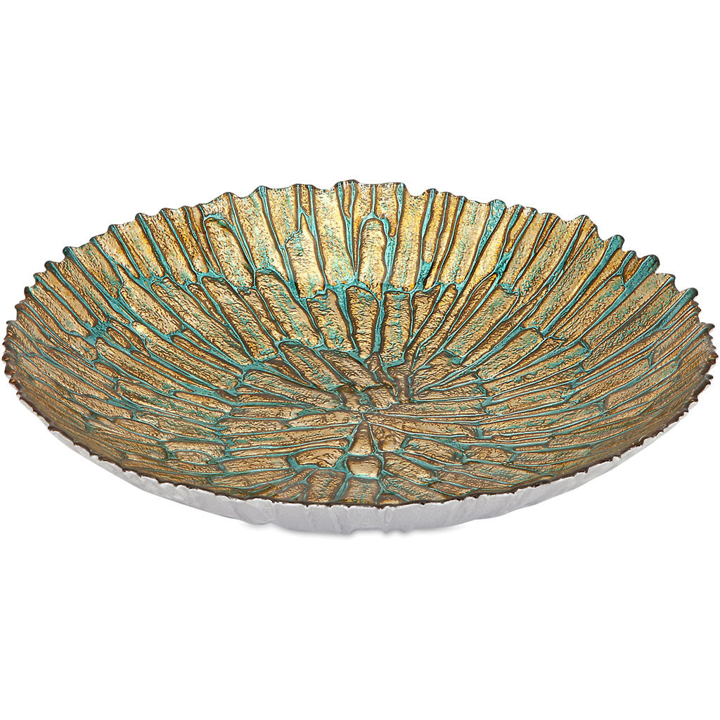 Balfrin Gold Glass Bowl