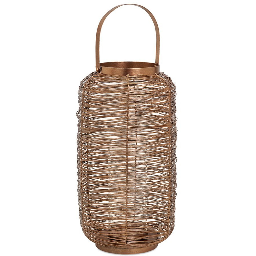 Humboldt Copper Painted Lantern Large