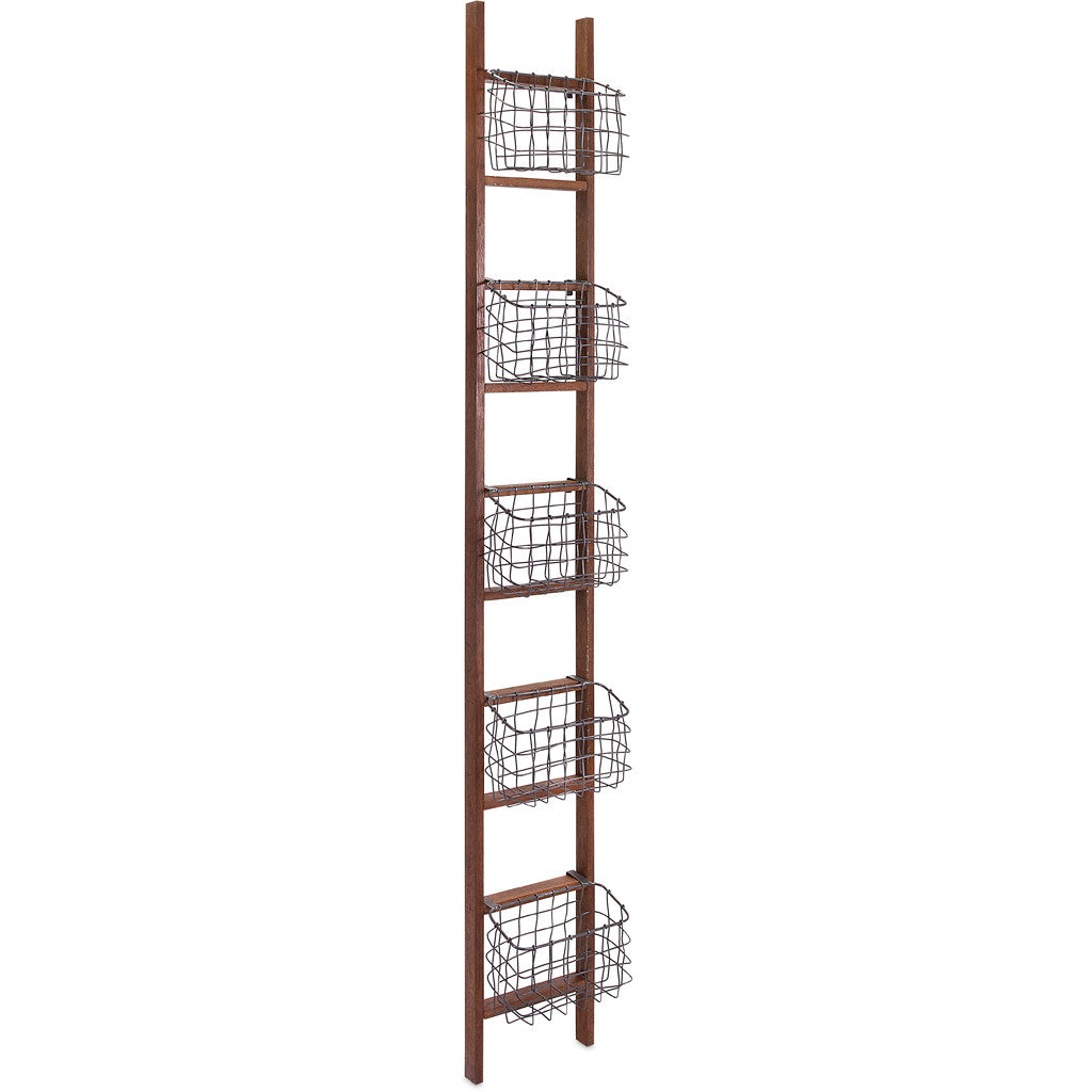 Caplan Wood Ladder Shelf