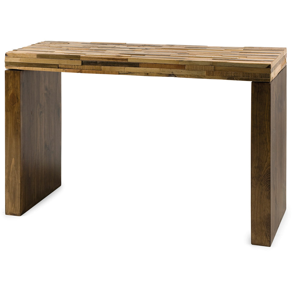 Capper Reclaimed Pine Wood Console Table