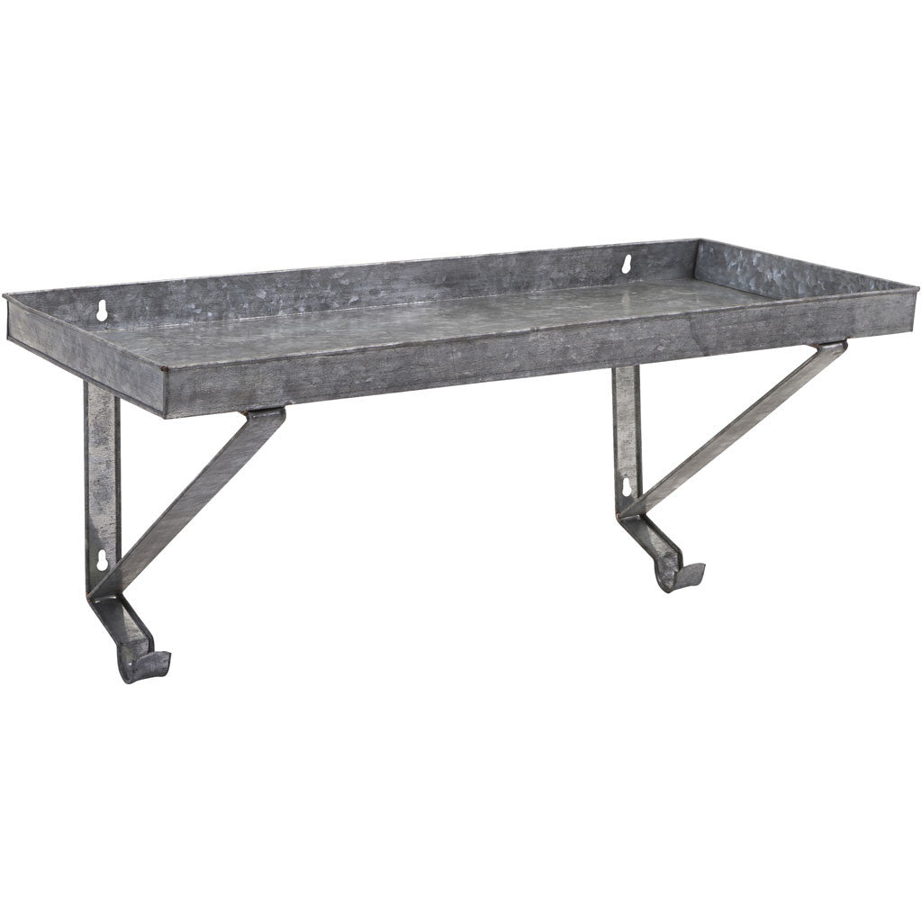 Kelley Galvanized Shelf