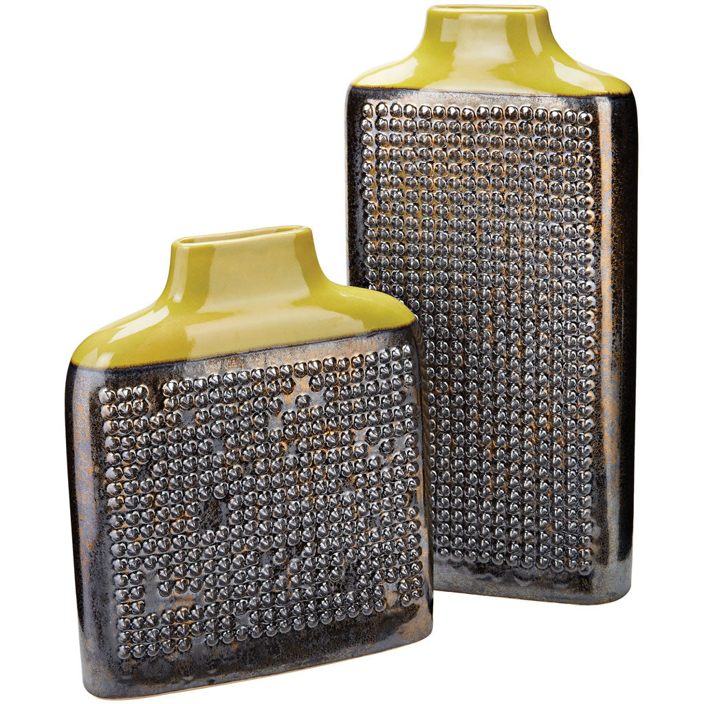 Herrera Dotted Vase Lawn Green