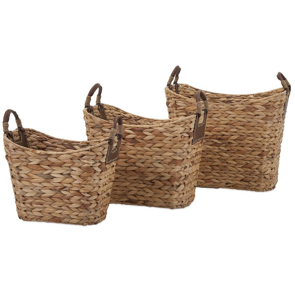 Nemaha Natural Weave Baskets (Set of 3)