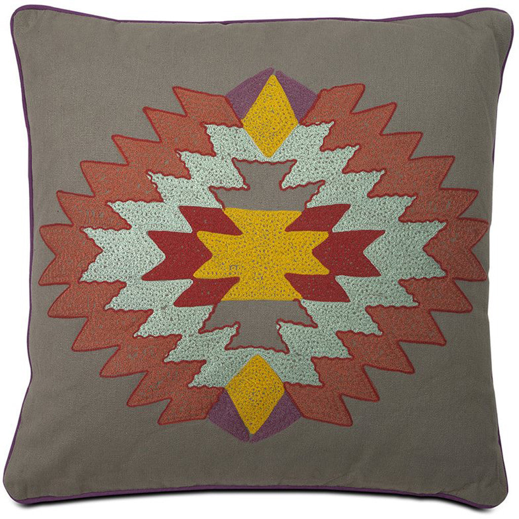 Imperial Summer Grey Pillow