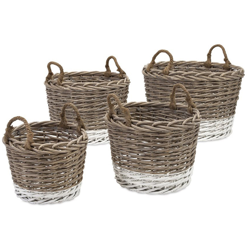 Deft Willow Baskets (Set of 4)